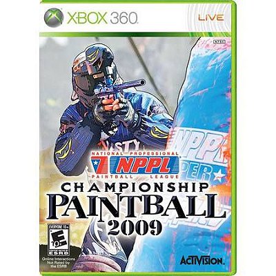 NPPL Championship Paintball 2009 Seminovo – Xbox 360