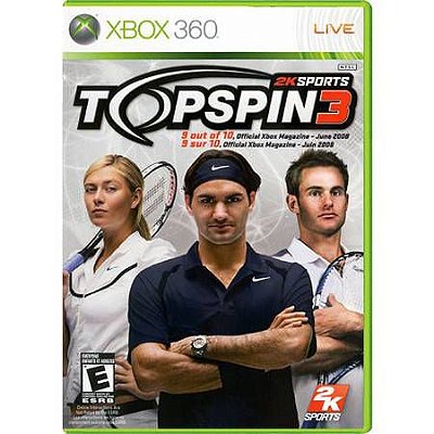 Top Spin 3 Seminovo – Xbox 360