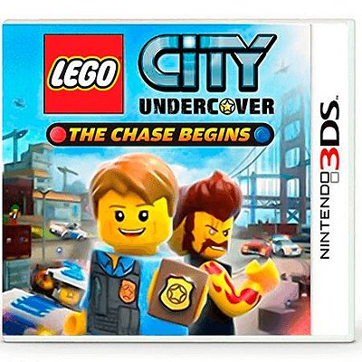 Lego City Undercover: The Chase Begins Seminovo – 3DS
