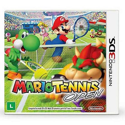 Mario Tennis Open Seminovo – 3DS