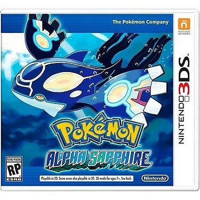 Pokémon Alpha Sapphire Seminovo – 3DS