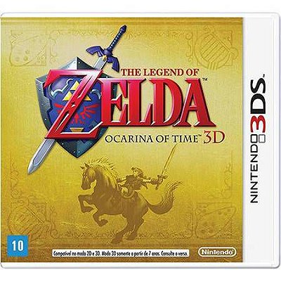 The Legend Of Zelda Ocarina Of Time Seminovo – 3DS