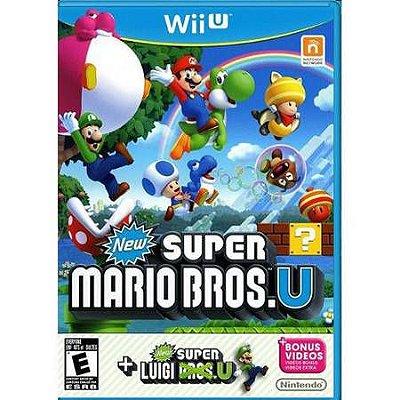 New Super Mario Bros. U + New Luigi U Seminovo – WII U