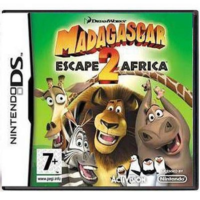 Madagascar 2 Escape Africa Semi-Novo – DS