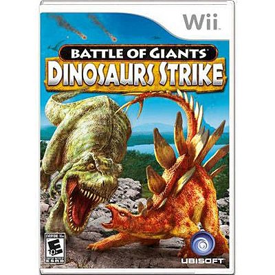 Battle Of Giants Dinosaurs Strike Seminovo – Wii