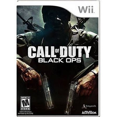 Call Of Duty Black Ops Seminovo – Wii