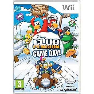Club Penguin Game Day Seminovo – Nintendo  Wii