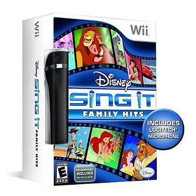 Disney Sing It Family Hits C/ Microphone – Wii