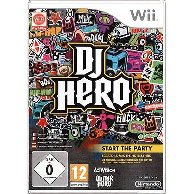DJ Hero Seminovo – Wii