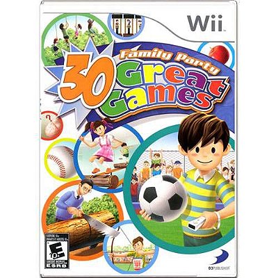 Family Party 30 Great Games Seminovo – Wii