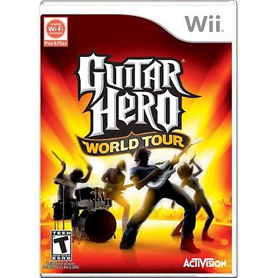 Guitar Hero World Tour Seminovo – Wii