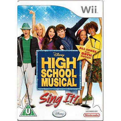 High School Musical Sing It Seminovo – Wii