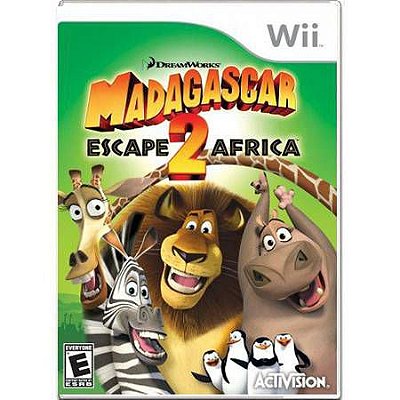 Madagascar 2 Escape Africa Seminovo – Wii