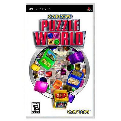 Capcom Puzzle World Seminovo – PSP
