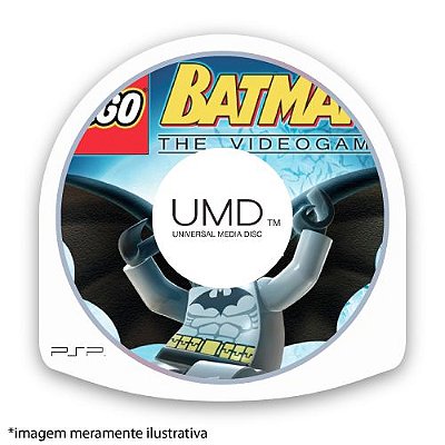 Lego Batman The VideoGame (SEM CAPA) Seminovo – PSP