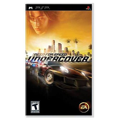 Need For Speed Undercover Seminovo – PSP