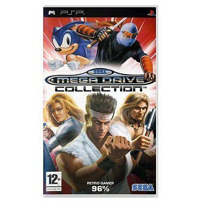Sega Mega Drive Collection Seminovo – PSP