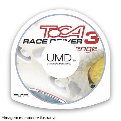 Toca Race Driver 3 Challenge (SEM CAPA) Seminovo - PSP