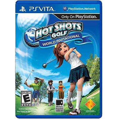 Hot Shots Golf World Invitational Seminovo – PS VITA