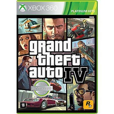 Grand Theft Auto GTA IV – Xbox 360
