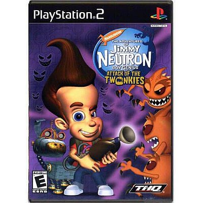 The Adventures of Jimmy Neutron Boy Genius Attack of The Twonkies Seminovo – PS2