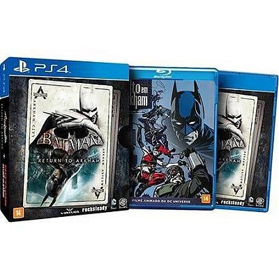 Batman Return To Arkham Combo Seminovo – PS4