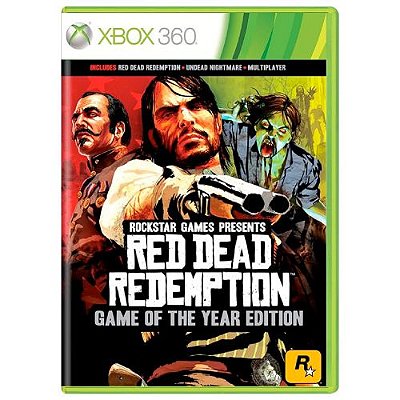 Red Dead Redemption Game Of The Year Seminovo- Xbox 360 / One