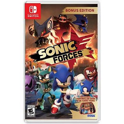 Sonic Forces Seminovo - Nintendo Switch