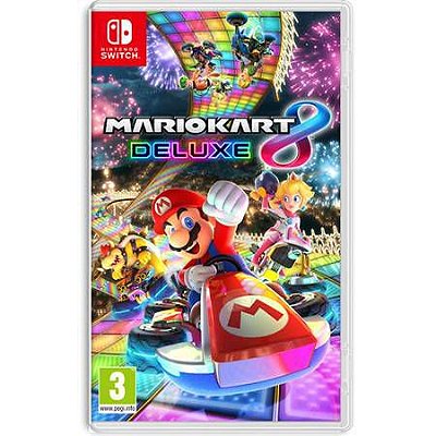 Mario Kart 8 Deluxe Seminovo - Nintendo Switch