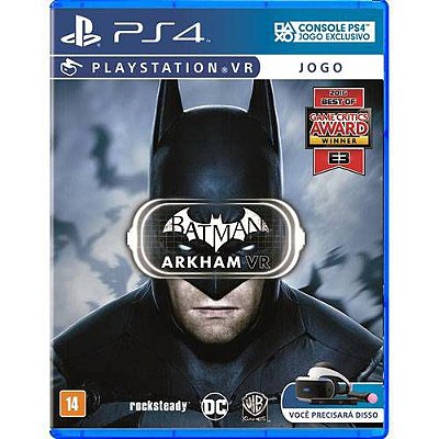 Batman Arkham PS VR Seminovo - PS4