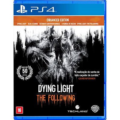 Dying Light The Following Seminovo - PS4