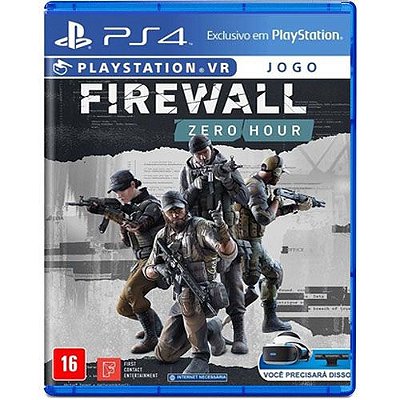 Firewall Zero Hour PS VR Seminovo – PS4