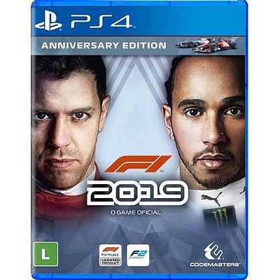 Formula 1 F1 2019 Anniversary Edition Seminovo – PS4