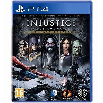 Injustice Gods Among Us Ultimate Edition Seminovo - PS4