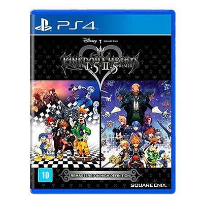 Kingdom Hearts Hd 1.5 + 2.5 Remix Seminovo - PS4