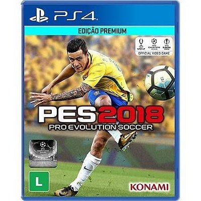 Pro Evolution Soccer PES 2018 Seminovo - PS4
