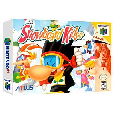 Snowboard Kids Seminovo – Nintendo 64 – N64