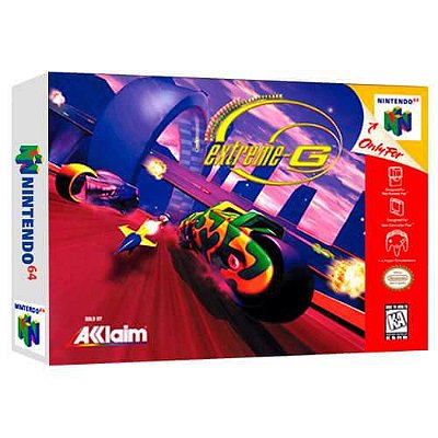 Extreme-G Seminovo - Nintendo 64 - N64