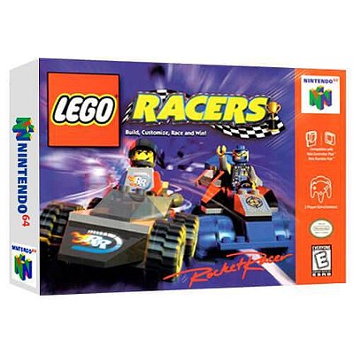 Lego Racers Seminovo - Nintendo 64 - N64