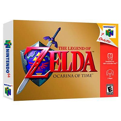 The Legend Of Zelda Ocarina Of Time Seminovo - Nintendo 64 - N64
