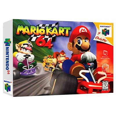 Mario Kart 64 Seminovo - Nintendo 64 - N64