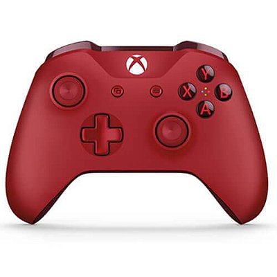 Controle Xbox One S Vermelho - Xbox One