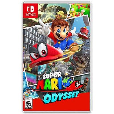 Super Mario Odyssey - Super Mario Odyssey lidera lista dos jogos