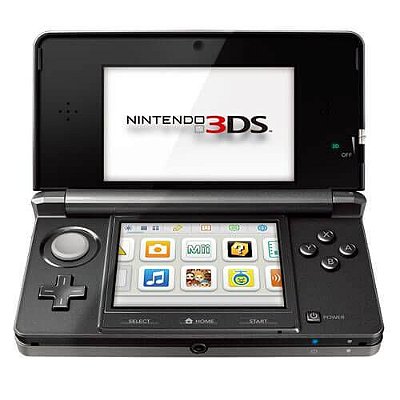 Console Nintendo 3DS C/ Base de Carregamento Seminovo – Preto