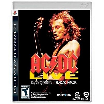 AC/DC Live Rock Band Track Pack Seminovo - PS3