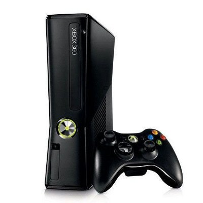 Console Xbox 360 Slim 4GB - Microsoft - Seminovo