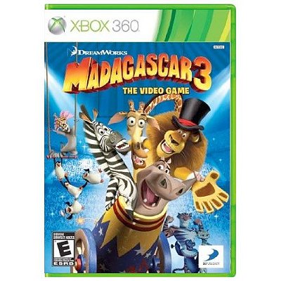 Madagascar 3 Seminovo - Xbox 360