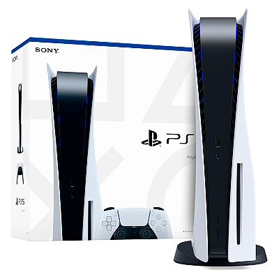 Console Sony PlayStation 5 Standard 825GB Branco CFI-1214A