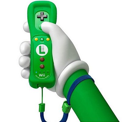 Controle Wii Remote Plus Luigi Seminovo - Wii U