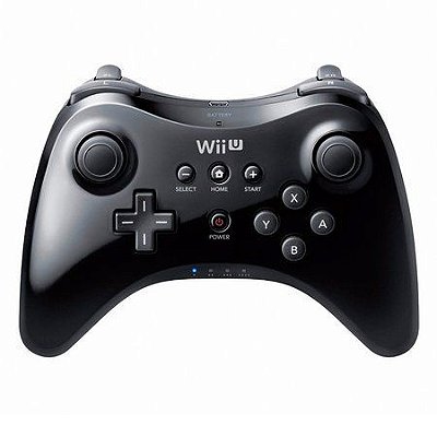 Controle Wii U Wireless Pro Controller Seminovo - Wii U